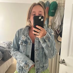 Free People Jean Jacket